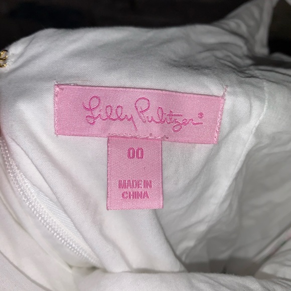 Lilly Pulitzer • white eyelet summer dress - Picture 3 of 4